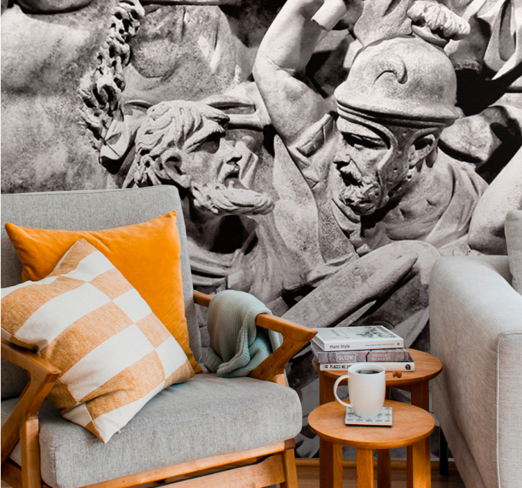 Klasicke umenie fototapety staroveká bitka - Tenstickers