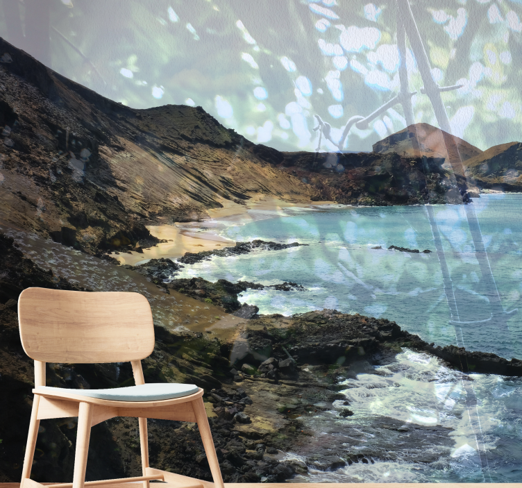 krajinka fototapety pobrežná kamenná formácia - Tenstickers