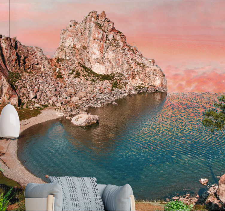 Krajinka fototapety pokojná oceánska perspektíva - Tenstickers