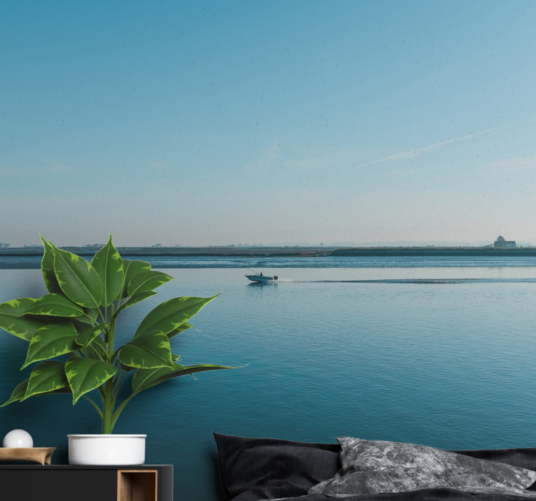 krajinka fototapety pokojná vodná scéna - Tenstickers