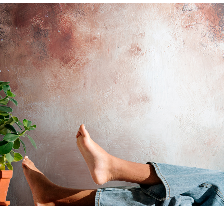 Maľovať farebné pozadie fototapety na stenu - Tenstickers