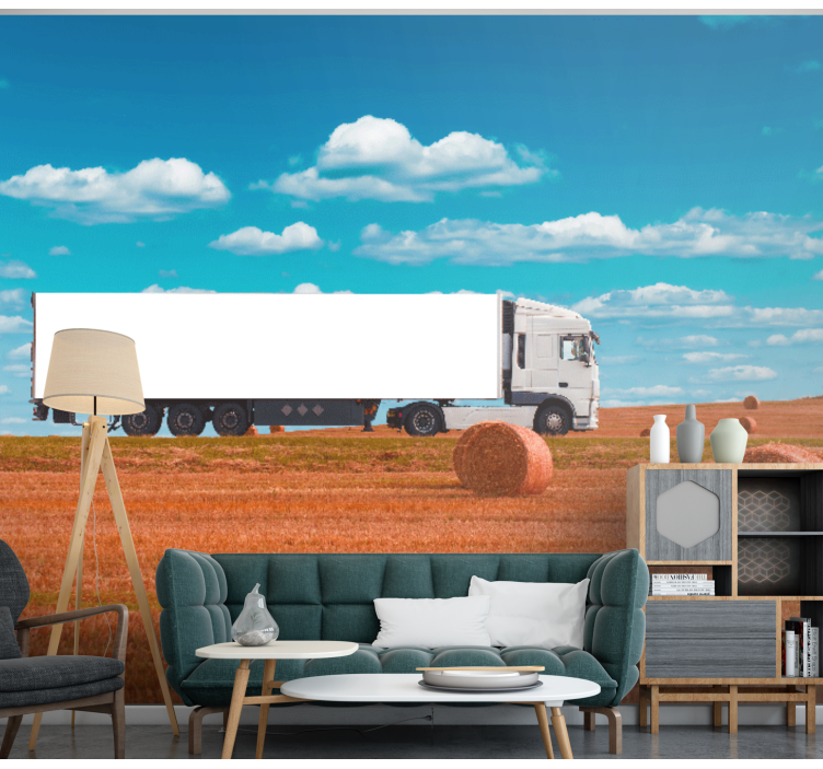 Nákladné auto na slnku fototapeta - Tenstickers