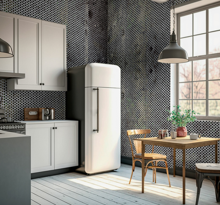 Ostatné vzorované fototapety dierovaný kov - Tenstickers