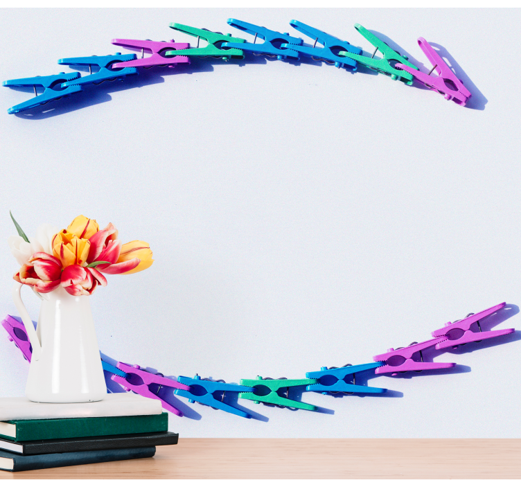 Rôzne fototapety textúry a vzory farebné usporiadanie - Tenstickers