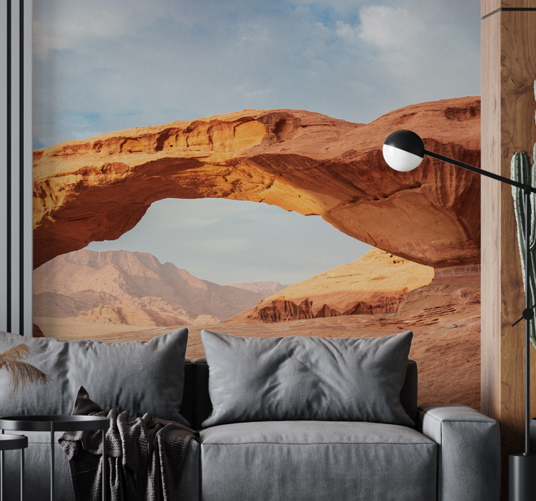 Fototapeta púštny wadi rum púštny - Tenstickers