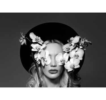 fototapeta kvety elegancia orchideí - Tenstickers