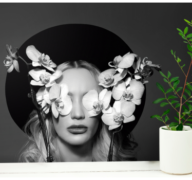 fototapeta kvety elegancia orchideí - Tenstickers