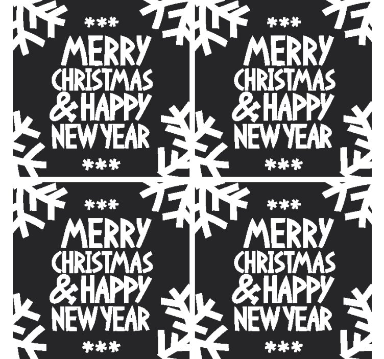 Veselé vianoce a šťastný nový rok dráha - Tenstickers