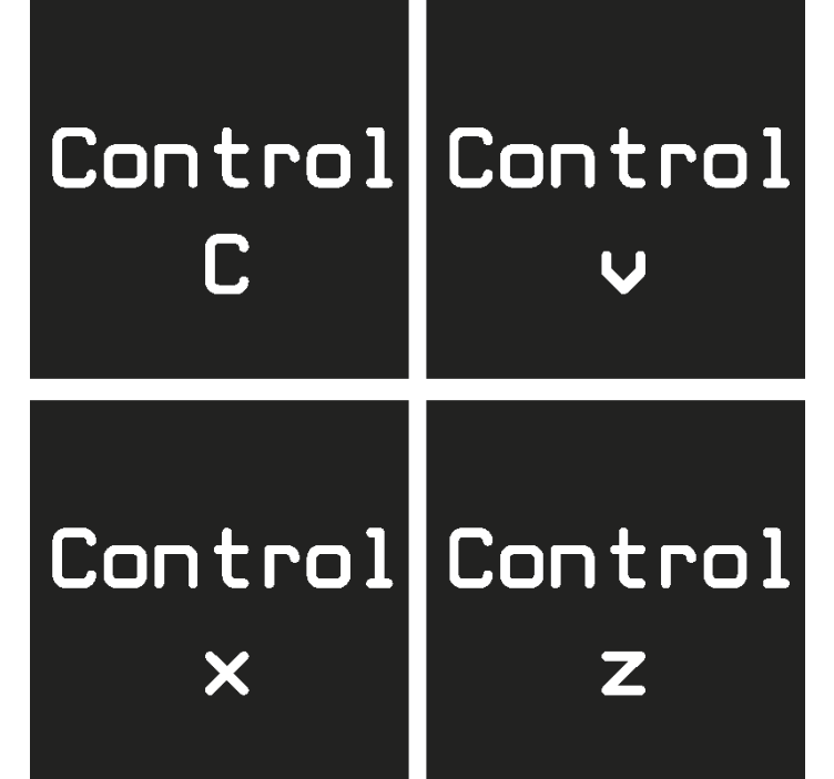 Control c + control v geek tácky - Tenstickers