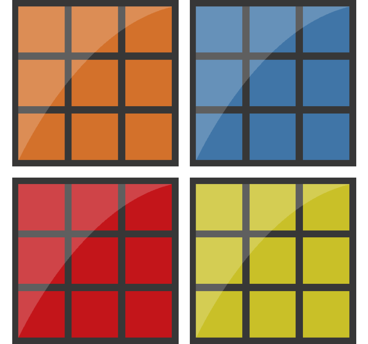 Kocky hra geek piť tácky - Tenstickers