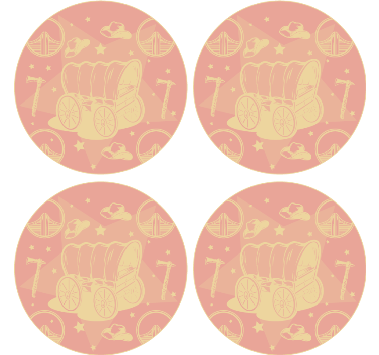 Kovbojský vagón na pitie - Tenstickers