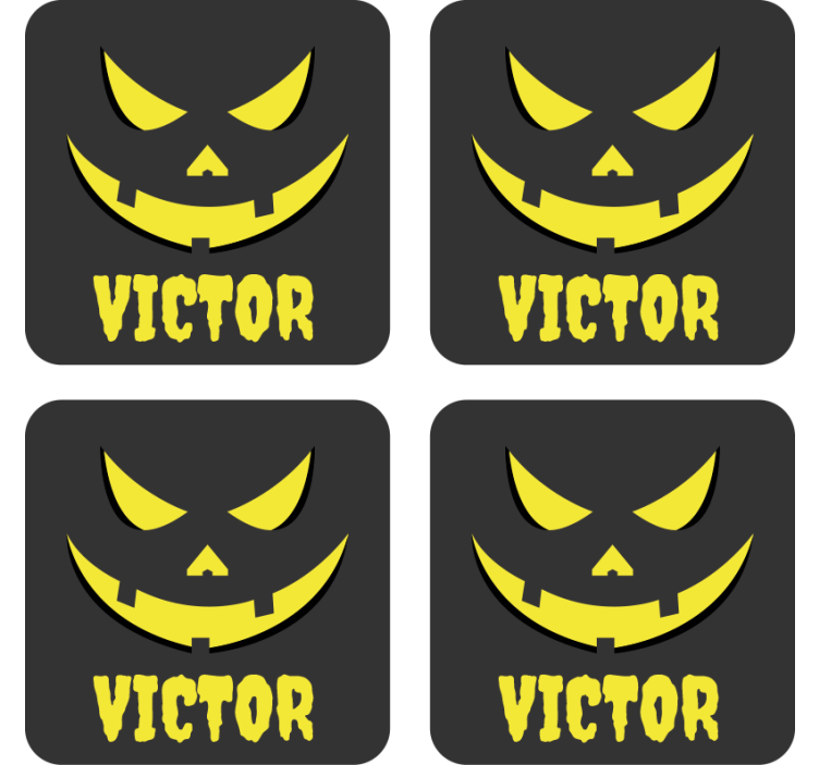 Personalizovaná tekvica na horskú dráhu halloween - Tenstickers