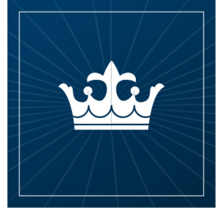 Kráľovská koruna ďalšie tácky - Tenstickers