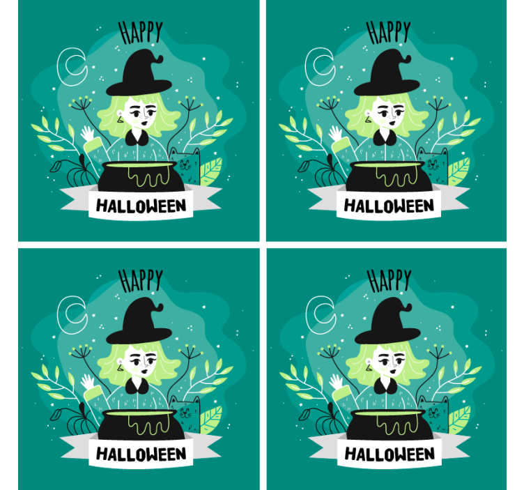 Veselý halloween čarodejnícky nápoj - Tenstickers