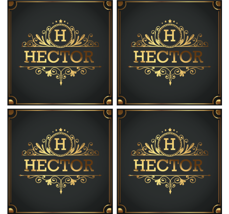 Elegancia osobné tácky - Tenstickers