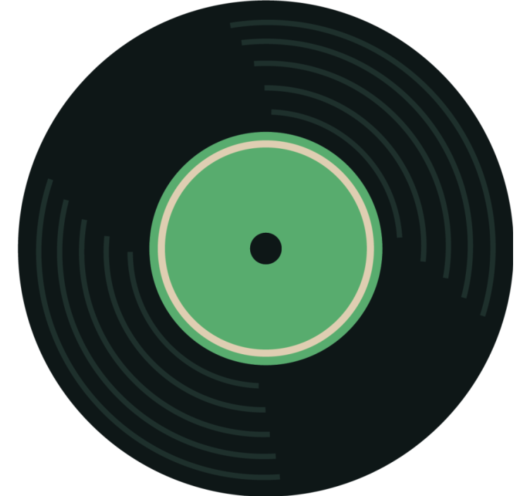 Diskotéková sada pre každú nastavenú vintage dráhu - Tenstickers