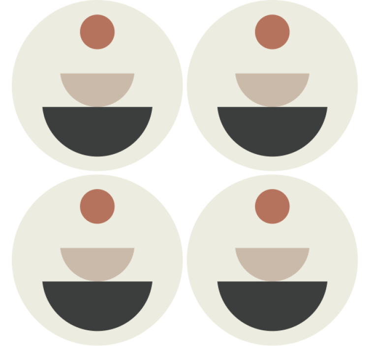 Fontána abstraktné geometrické umenie moderná dráha - Tenstickers