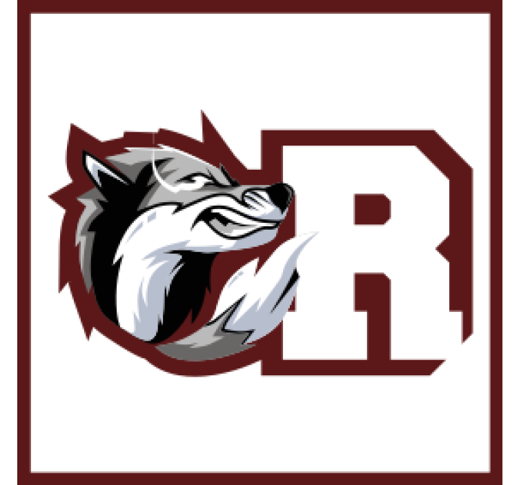 Podtácka na mieru s monogramom vlčieho erbu - Tenstickers