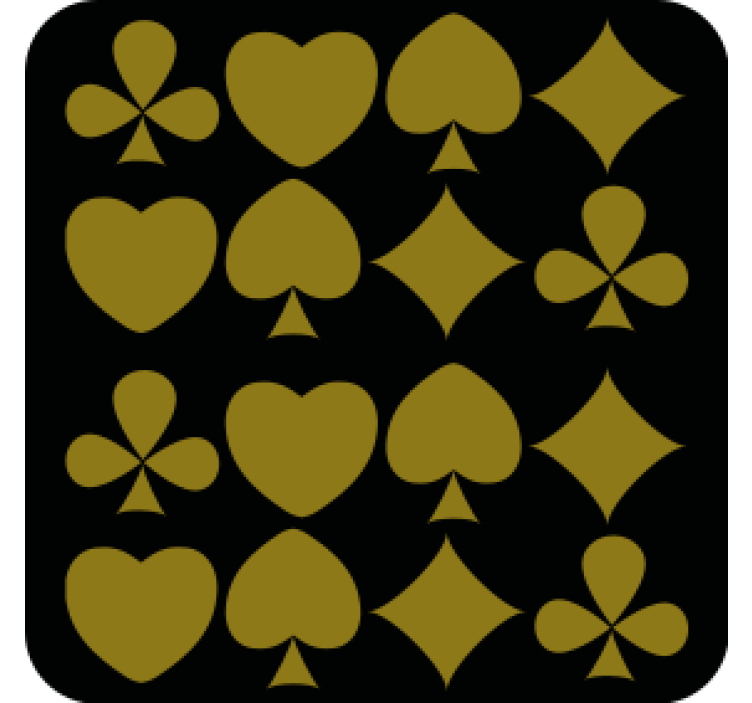 Podtácka s geometrickými tvarmi - Tenstickers