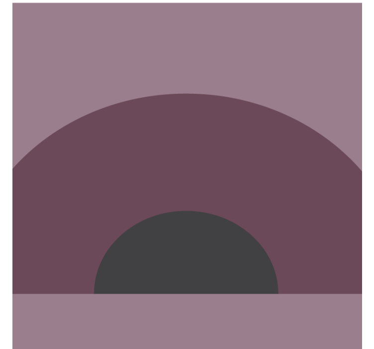 Podtácka s zakriveným vrstveným dizajnom - Tenstickers