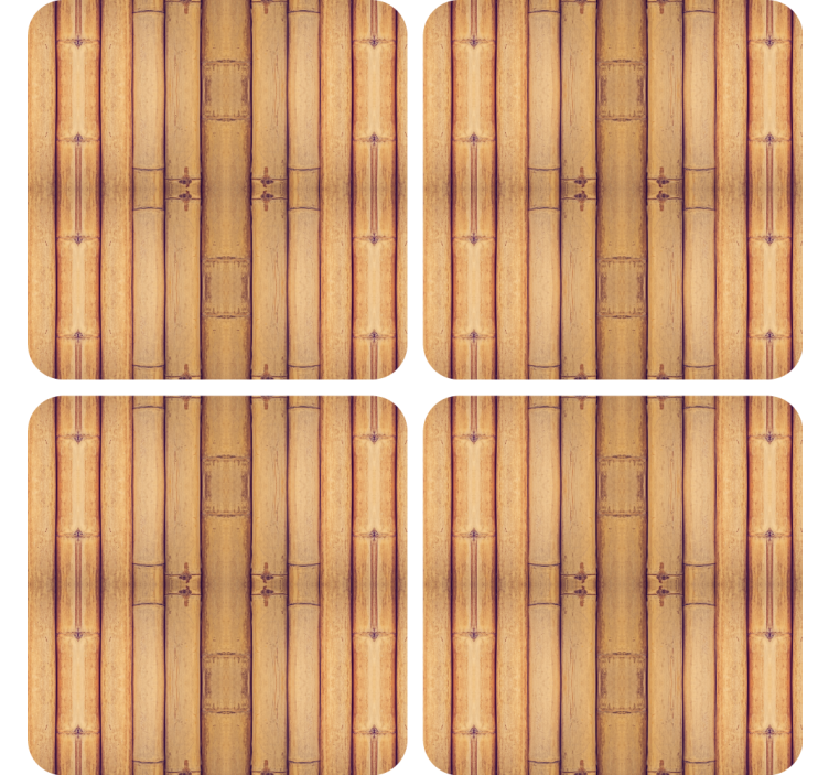 Tácka s efektom textúry bambusového dreva - Tenstickers