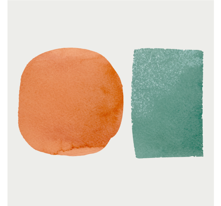 Podtácka s abstraktným tvarovým párovaním - Tenstickers