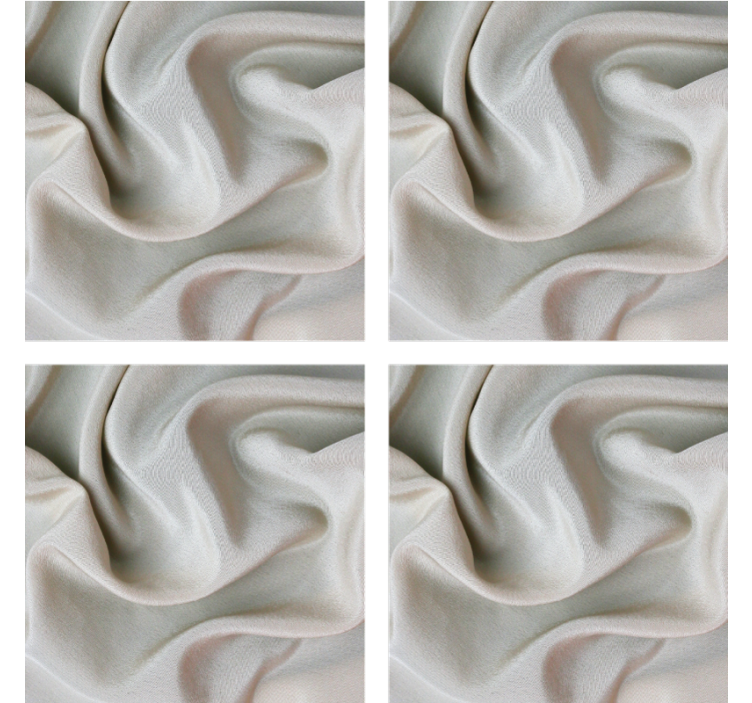 Podtácka s elegantnou jemnou textúrou látky - Tenstickers