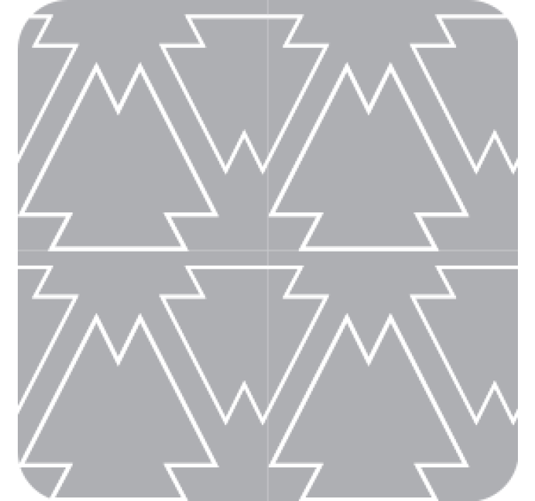 Podtácka s motívom uhlového stromu - Tenstickers