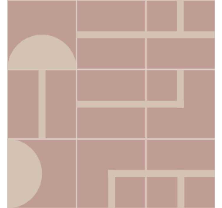 Podtácka geometrický vzorovaný povrch - Tenstickers