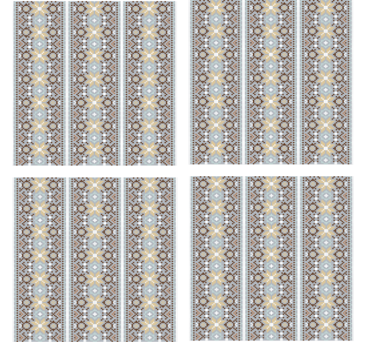 Podtácky s tradičným motívom - Tenstickers