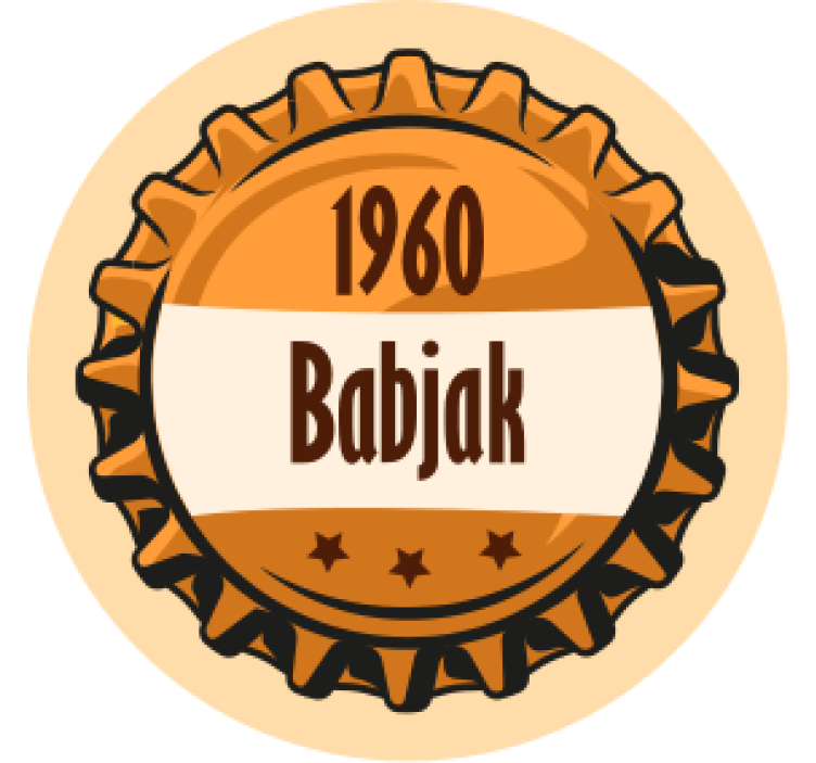 Podtácky veko fľaše s menom - Tenstickers