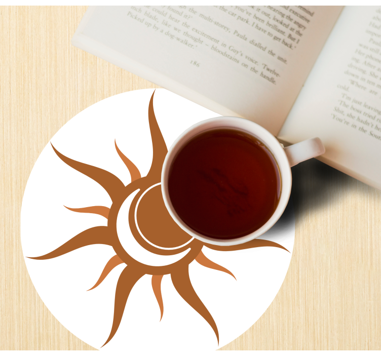 Drevená slnečná lúča textúrová dráha - Tenstickers