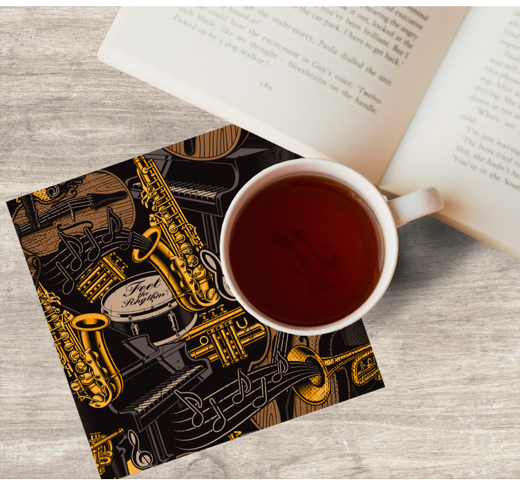 Karikatúra hudba čmáranice moderná dráha - Tenstickers