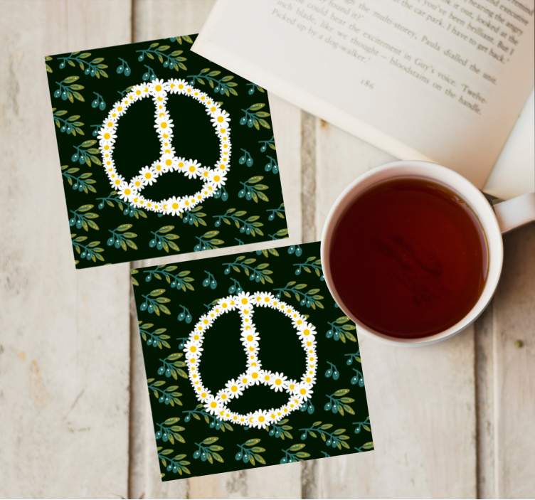 Symboly mieru so sedmokráskou vinobranie - Tenstickers