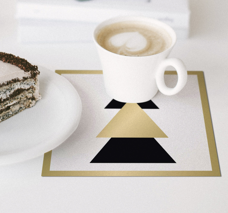 Vianočné elegantný strom vzor pitie dráha - Tenstickers