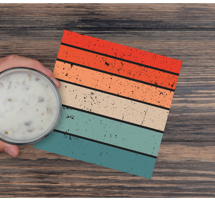 Vintage linky a farby textúra dráha - Tenstickers