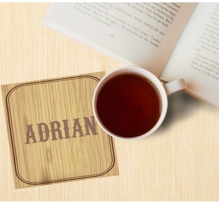 Vlastné meno prispôsobené tácky - Tenstickers