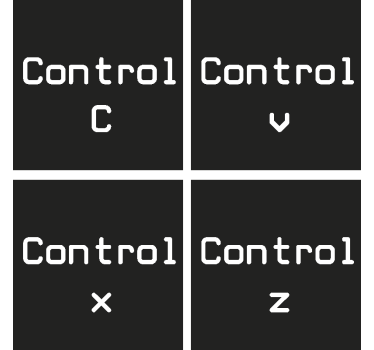 Control c + control v geeky tácky - Tenstickers