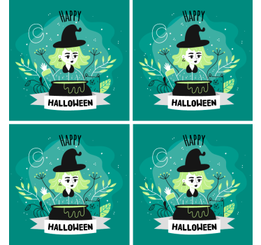 Veselá halloweenská vinylová dráha - Tenstickers