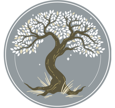 Podtácka elegantná silueta stromu - Tenstickers