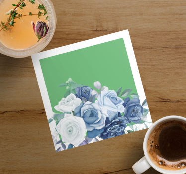 Svadobná tácka elegantný kvetinový aranžmán - Tenstickers