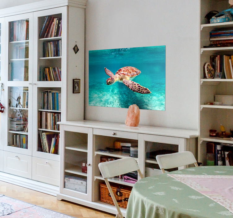 plagát iných zvierat morská korytnačka - Tenstickers