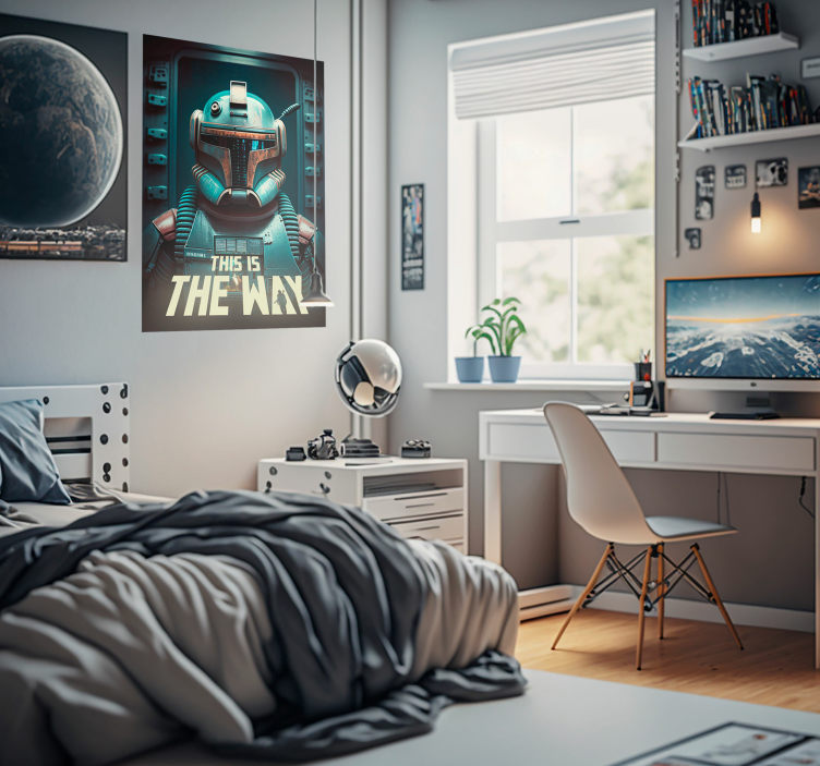 Filmový plagát lovca odmien z 80. Rokov - Tenstickers