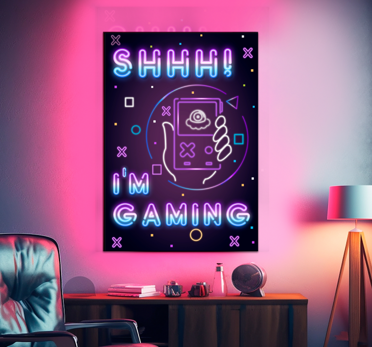 Plagát videohry i am gaming - Tenstickers