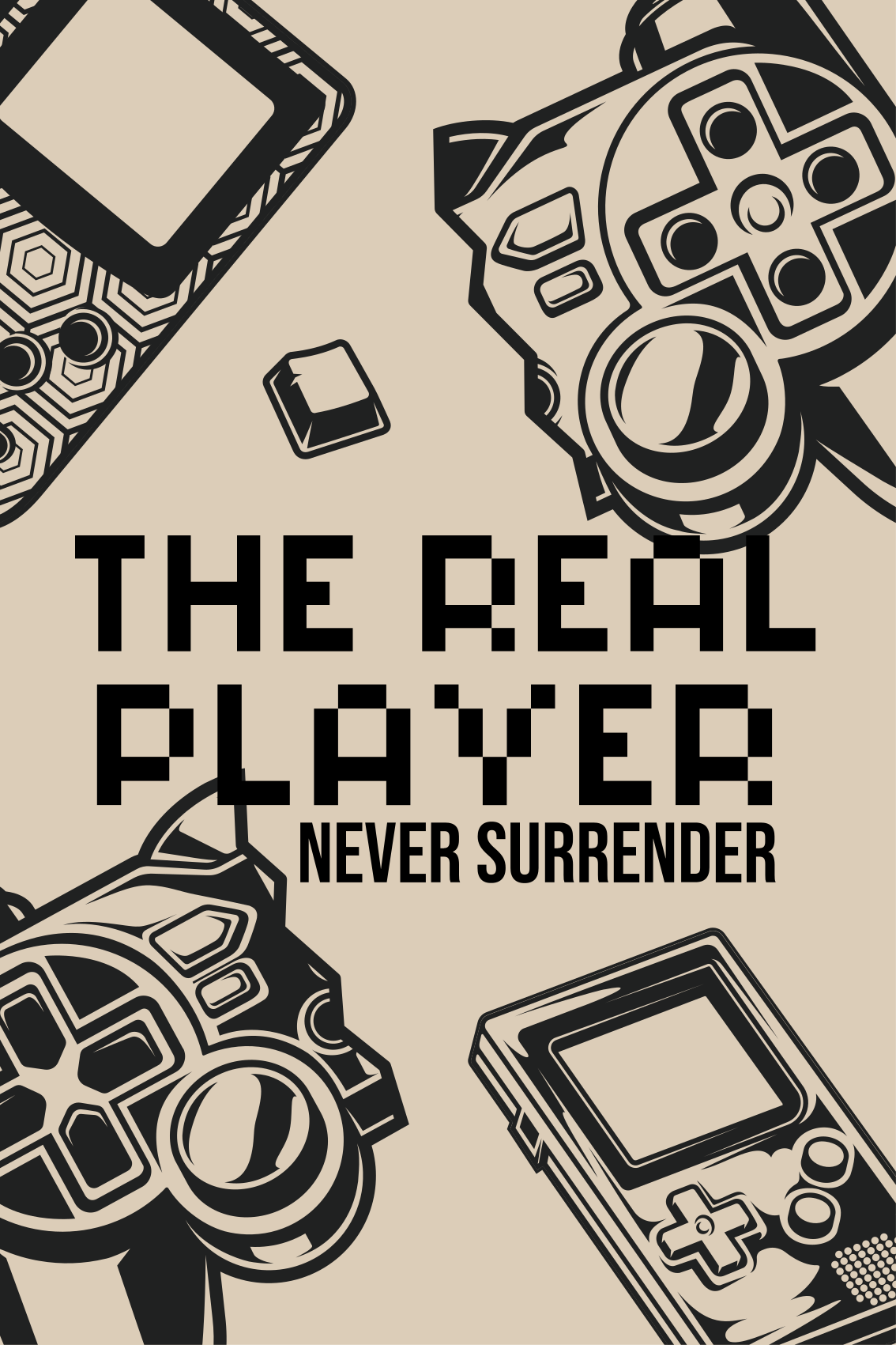 Plagát do spálne pre mladých skutočný hráč - Tenstickers