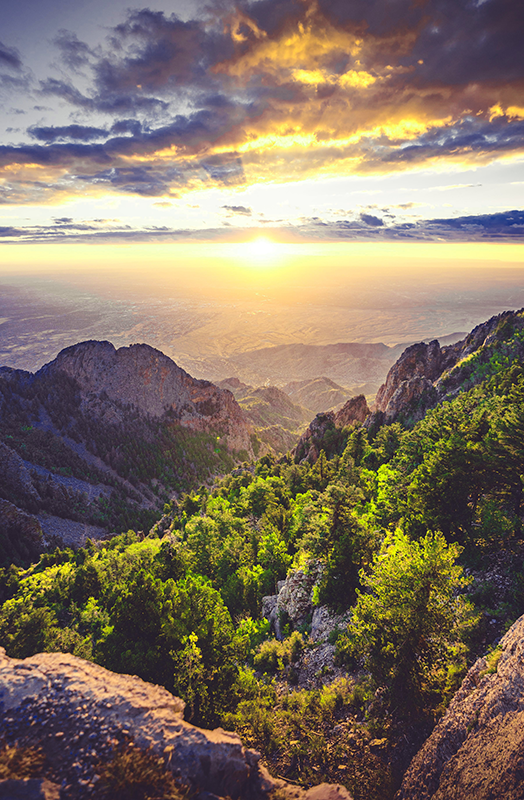 Plagát na izbu Úsvit na hore - Tenstickers