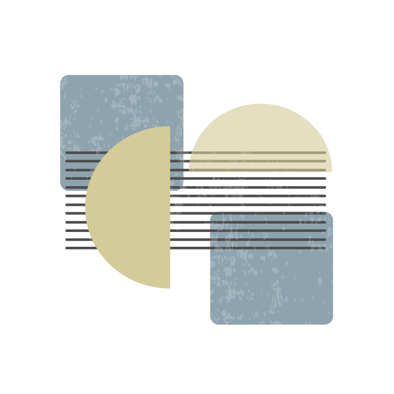 Plagát na izbu súčasné umenie moderný dizajn - Tenstickers