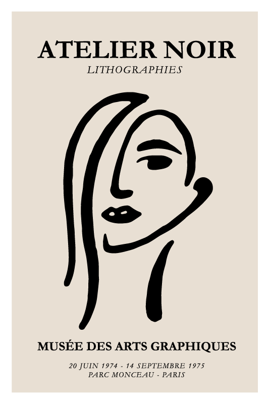 Frázy z plagátov čierny ateliér - Tenstickers