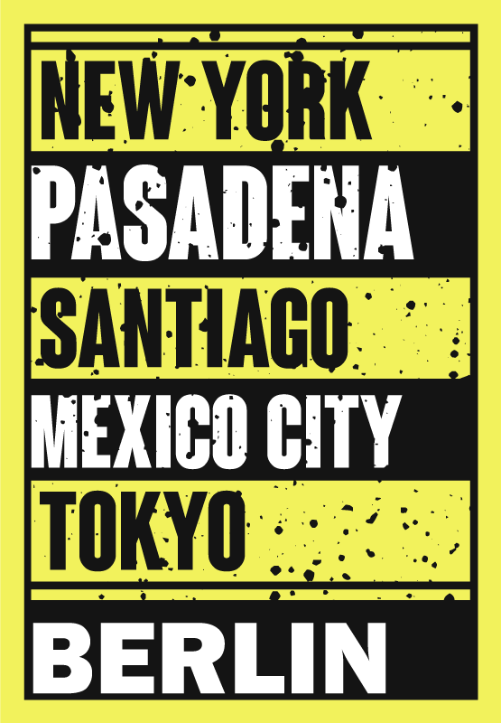 Frázy z plagátov mestské textové prekrytie - Tenstickers