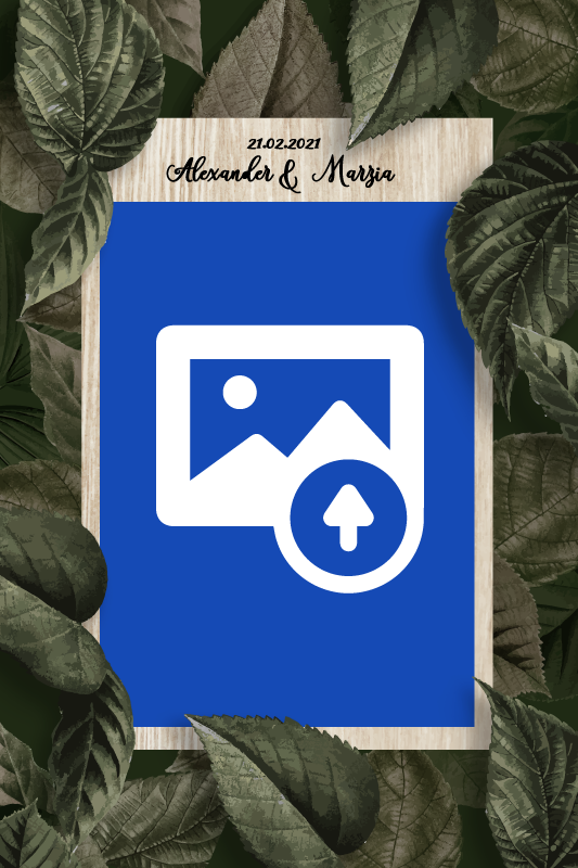 Plagátové slávnosti a podujatia svadobné ruky a kytica - Tenstickers